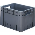 Caisse de transport gerbable VTK 400/270-0 gris (Par 4)