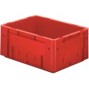 Caisse de transport gerbable VTK 400/175-0 rouge (Par 4)