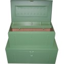 Coffre acier vert 910x530x430mm (H)