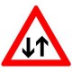 Panneau VKZ .125 Dreieck 900mm Intersection