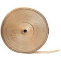 Courroie volet 14/15mmx50m creme/argent, 200kg