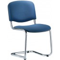 Chaise ISO swing chrom/noir (Par 3)