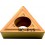 Plaquette amovible de fraisage ISO, Désignation : TCMT 110208 WM MTM10, Rayon d'angle : 0,8 (Par 10)