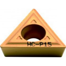 Plaquette amovible de fraisage ISO, Désignation : TCMT 16T304 WM MTM10, Rayon d'angle : 0,4 (Par 10)