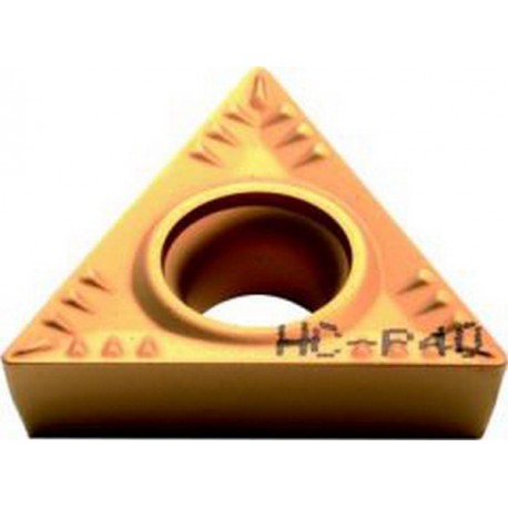 Plaquette amovible de fraisage ISO, Désignation : TCMT 110204 WM PTT20, Rayon d'angle : 0,4 (Par 10)