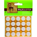 Tampons feutre Sk blanc 22mm 16 St. (Par 25)