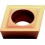 Plaquette amovible de fraisage ISO, Désignation : SCMT 09T308 WM PTT35, Rayon d'angle : 0,8 (Par 10)
