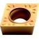 Plaquette amovible de tournage ISO, Désignation : CCMT 060204 WM PTT35, Rayon d'angle : 0,4 (Par 10)