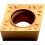 Plaquette amovible de tournage ISO, Désignation : CCMT 060204 WM PTT35, Rayon d'angle : 0,4 (Par 10)