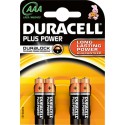 Piles Plus Power AAA (MN2400/LR03)K4 Duracell