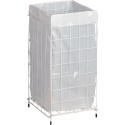 Panier linge serviette blanc
