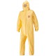 Combinaison Tychem C, Taille XL, jaune