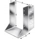 Sabot de charpente exterieur BSN120/190 SST (Par 25)