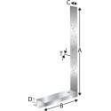 Ancrage pour montant d'ossature HD340M12G-B SST (Par 10)