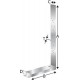 Ancrage pour montant d'ossature HD400M16G-B SST (Par 10)