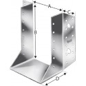Sabot de charpente exterieur BSN60x100 SST (Par 50)