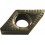Plaquette amovible de tournage ISO, Désignation : DCGT 11T304 AL N 5020, Rayon d'angle : 0,4 (Par 10)