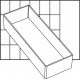 Raaco utilisation Set type 55 A, 2 x A7–2, Transparent, 136488
