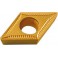 Plaquette amovible de tournage ISO, Désignation : DCMT 11T308 F PMK 5025, Rayon d'angle : 0,8 (Par 10)