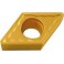 Plaquette amovible de tournage ISO, Désignation : DCMT 11T304 M U 5035, Rayon d'angle : 0,4 (Par 10)