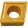 Plaquette amovible de tournage ISO positive 7°, Désignation : CCMT 060208 M PMK 5025, Rayon d'angle : 0,8 (Par 10)