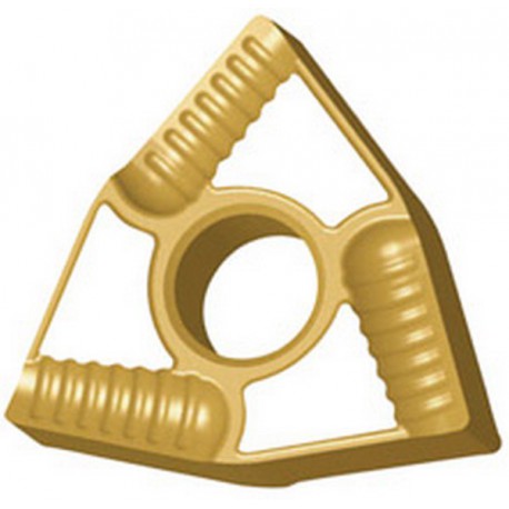 Plaquette amovible de tournage ISO, Désignation : WNMG 080408 L-EC U 5025, Rayon d'angle : 0,8 (Par 10)