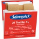 Salvequick - Recharges pour distributeur de pansements - 21 pansements élastique
