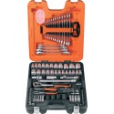 Coffret de douilles 1/4"+1/2"94 pièces S87+7 Bahco