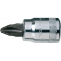 Douille male carré 1/4"PH1 Bahco