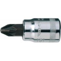 Douille male carré 1/4"PZ2 Bahco