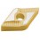 Plaquette amovible de tournage ISO, Désignation : DNMG 150604 R-EC U 5035, Rayon d'angle : 0,4 (Par 10)