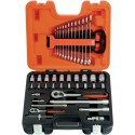 Coffret de douilles 1/4"+1/2"41 pièces S410 Bahco