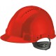 Casque G3000N,ABS, système de cliquet, rouge