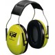 Casque antibruit PELTOR Kid, vert, référence H510AK-442-GB
