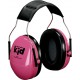 Casque antibruit PELTOR Kid, vert, référence H510AK-442-R