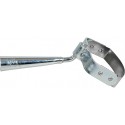 Houe 122 mm Galv.,sans manche