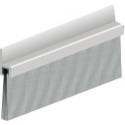 Bas de porte en aluminium avec brosse IBS 50 250cm