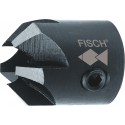 Fraise HSS 90G 3/16x25mm 5Schn. R Fisch