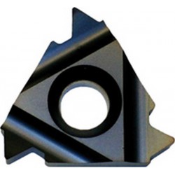 Plaquette à fileter ISO, filetage intérieur, 60° métrique, profil plein, Désignation, 11 IL 100 ISO 5025, Pas 1,00 mm (Par 10)