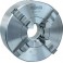 Mandrin à 4 mors, dispositif de centrage cylindrique, DIN 6350, corps en fonte ZG, Taille Ø : 250 mm, Ø de perçage traversant 76 mm, Vitesse max. 3000 tr/m