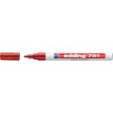 Marqueur. 751 rouge Edding