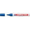 Marqueur. 750 bleu Edding