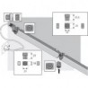Connecteur 1800 mm LiteLine Premium