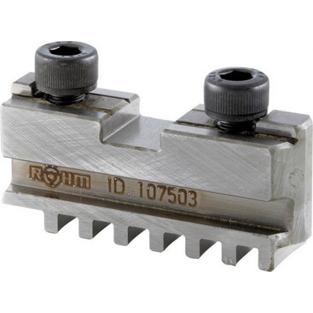 Mors de mandrin de tours, 4 mors, 4 mors, mors de base avec vis de fixation, Taille : 315 mm, Long. A 108 mm, Larg. : du tenon B -0,05 12,7 mm