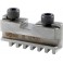 Mors de mandrin de tours, 4 mors, 4 mors, mors de base avec vis de fixation, Taille : 315 mm, Long. A 108 mm, Larg. : du tenon B -0,05 12,7 mm