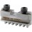Mors de mandrin de tours, 4 mors, 4 mors, mors de base avec vis de fixation, Taille : 315 mm, Long. A 108 mm, Larg. : du tenon B -0,05 12,7 mm
