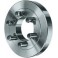 Faux-plateau en fonte à cône court, DIN 55029 et ASA B 5,9 D 1, avec goujon à téton pour Camlock, Ø A/cône : 200/5 mm, DIN 55029 hauteur B 33 mm