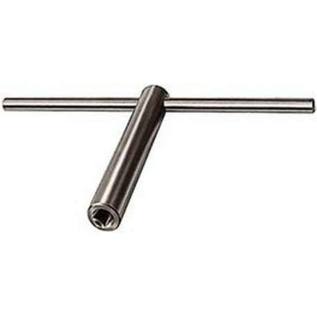 Accessoire pour mandrin de tour à 3 mors DURO, clé standard, Taille : 200 mm, Quatre pans 12 mm