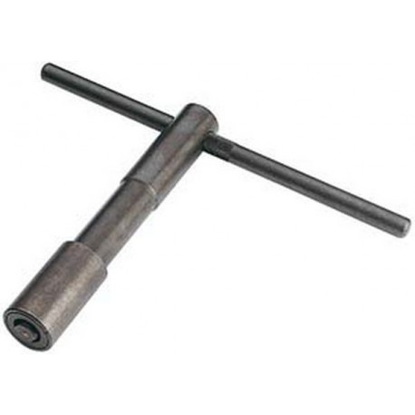 Accessoire pour mandrin de tour à 3 mors DURO, clé de sécurité avec goupille d'éjection, Taille : 160 mm, Quatre pans 10 mm