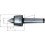 Pointe tournante n° 600, Taille : 08, MK 4, A 75,5 mm, B : 42 mm, D : 20 mm, G : 31,267 mm, K : 25 mm